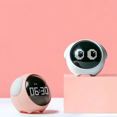 Digital Expression Alarm Clock with Night light